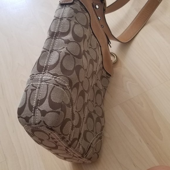 Coach signature purse / crossbody bag - Picture 5 of 13